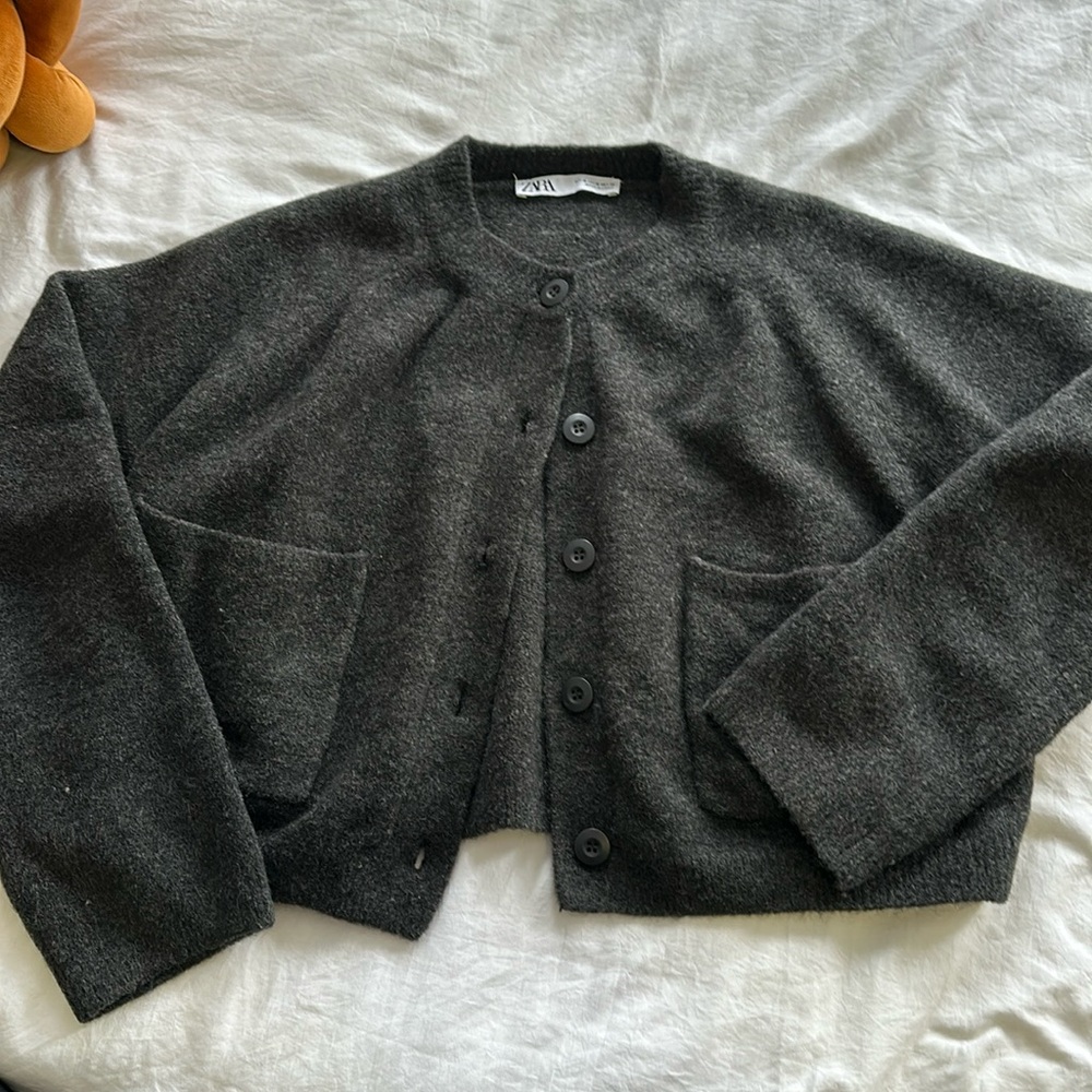 Zara Grey Cardigan